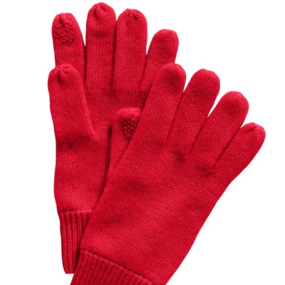 Charter Club Accessories - Charter Club Cashmere Tech Gloves Red NWT